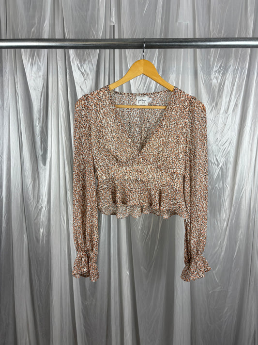 Princess Polly Floral Top - 8