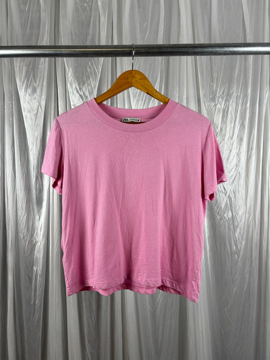 Zara pink T-shirt - L