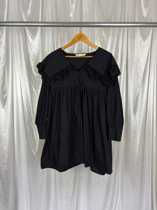 Zara Black Mini Dress - L