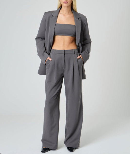 Glassons Grey Tailored Pants - 6