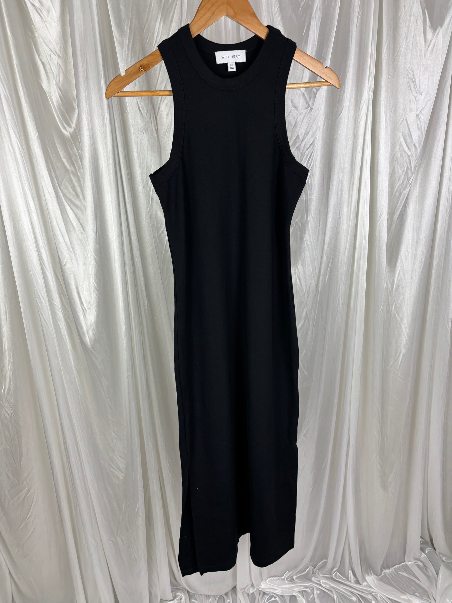 Witchery Black Midi Dress - XS