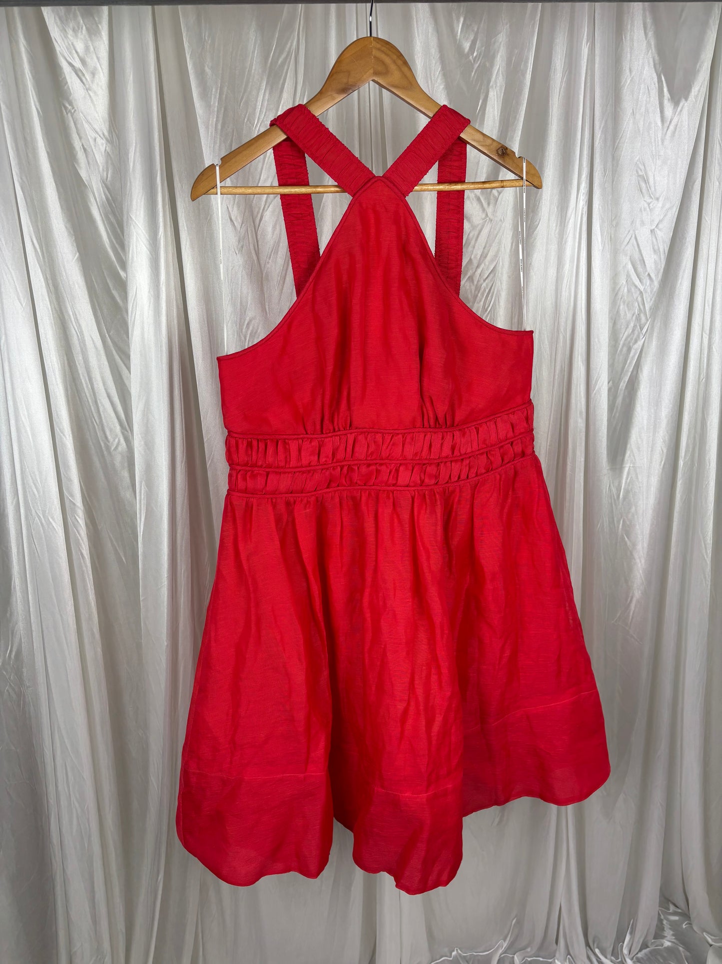 Country Road Red Silk Blend Dress - 16