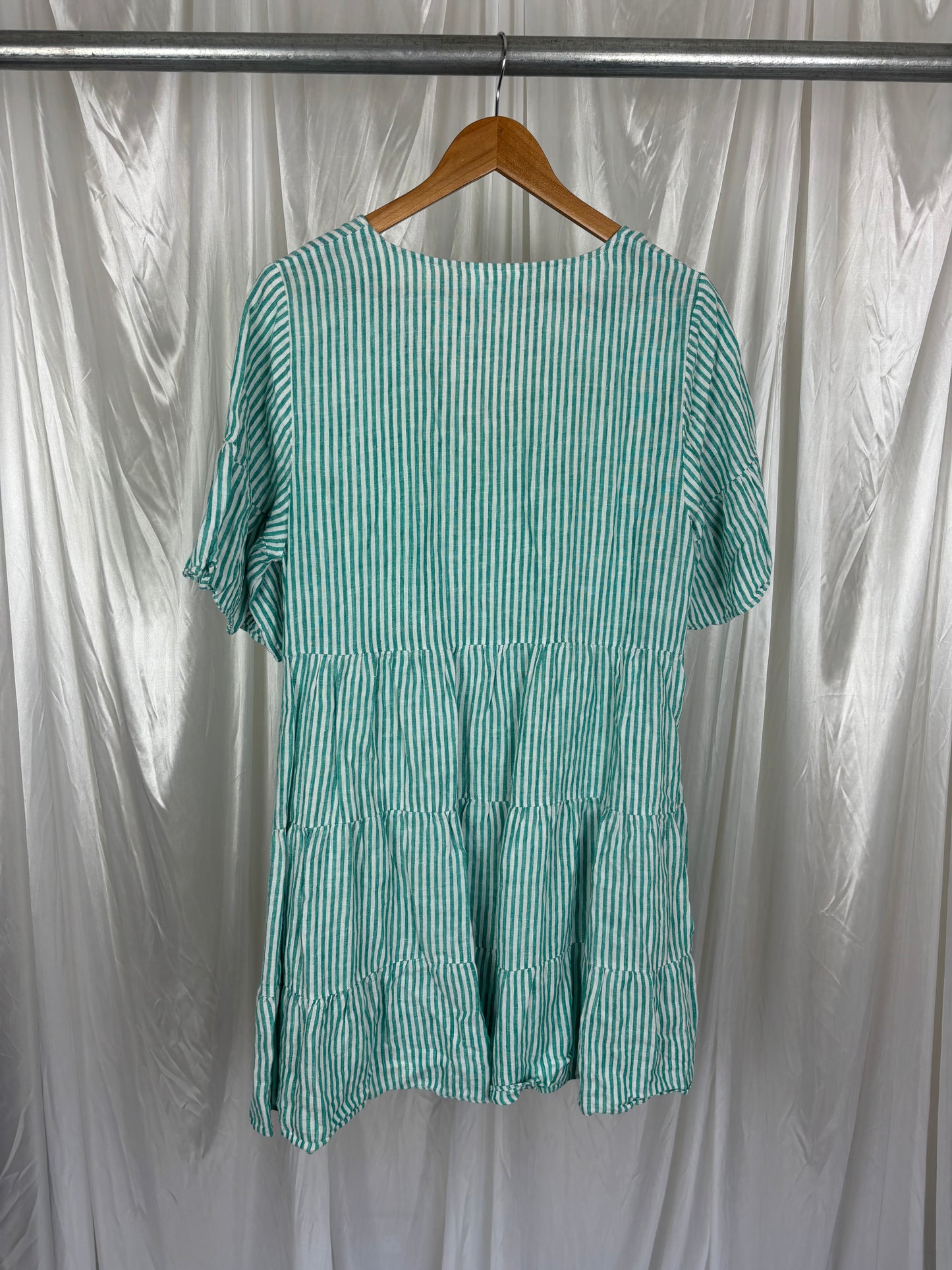 Seed Striped Mini Dress - 12