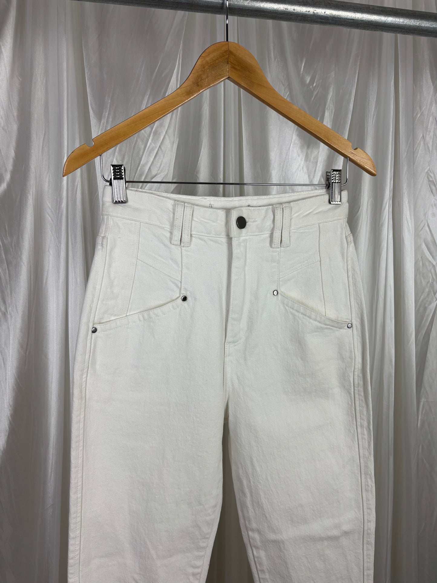 Witchery White Denim Jeans - 8