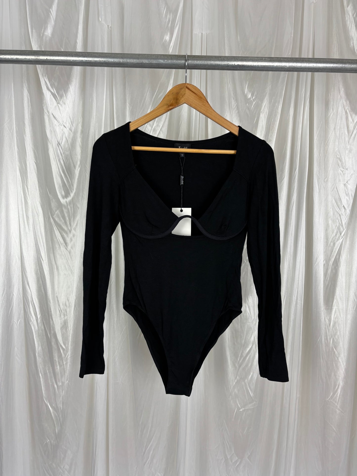 Bardot Black Bodysuit - 10