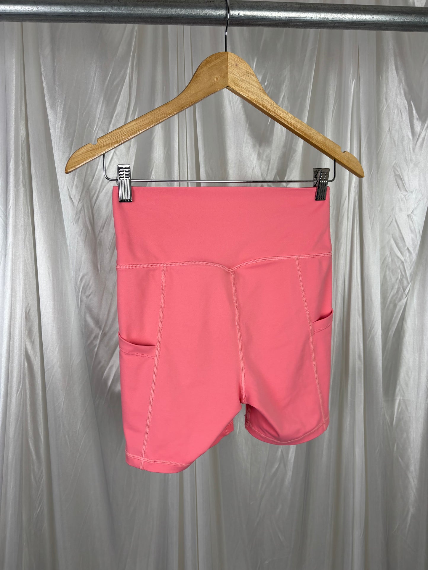 Aimn Coral Ball Pocket Biker Shorts - S