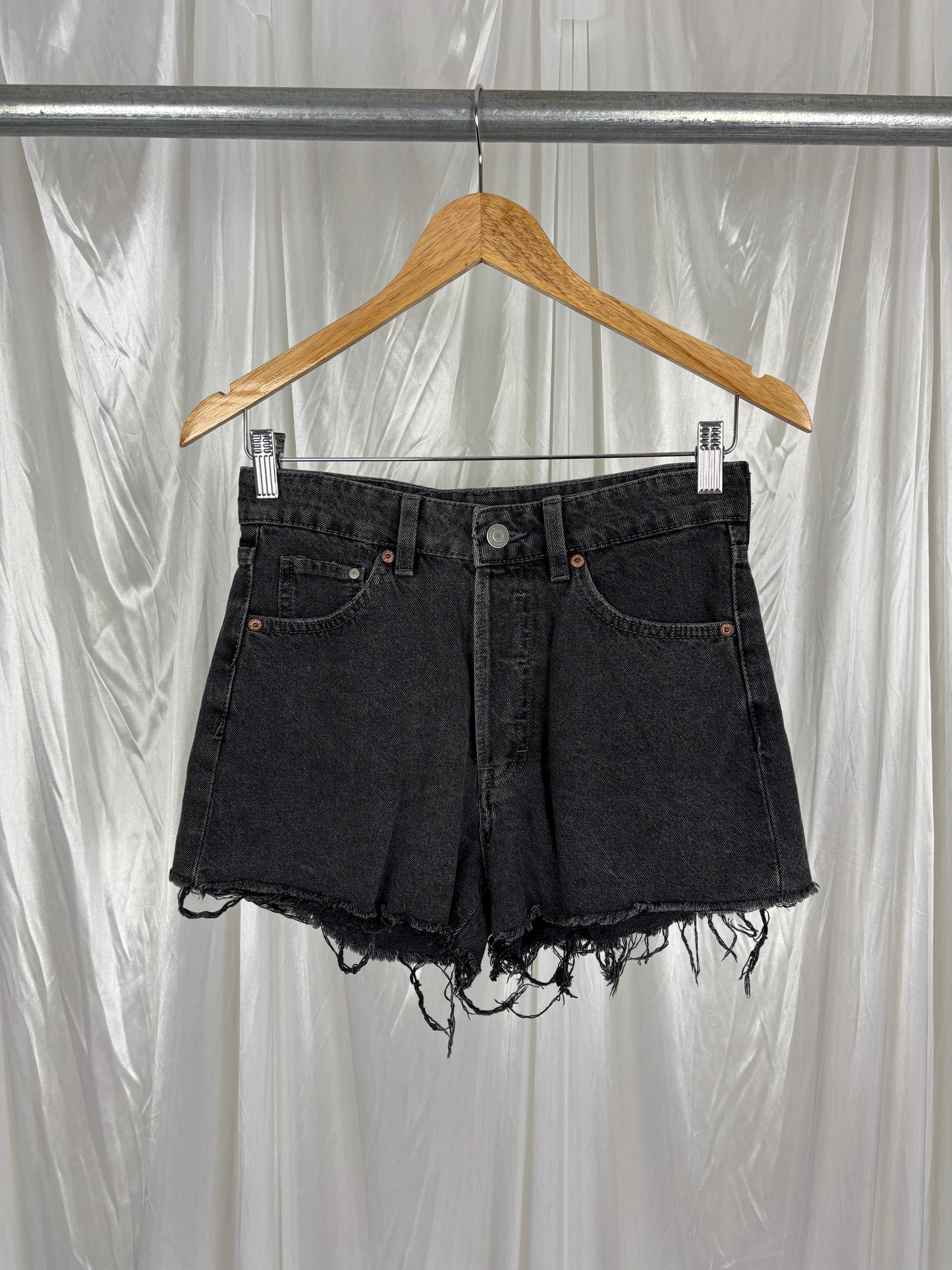 & Denim Black Shorts - 8