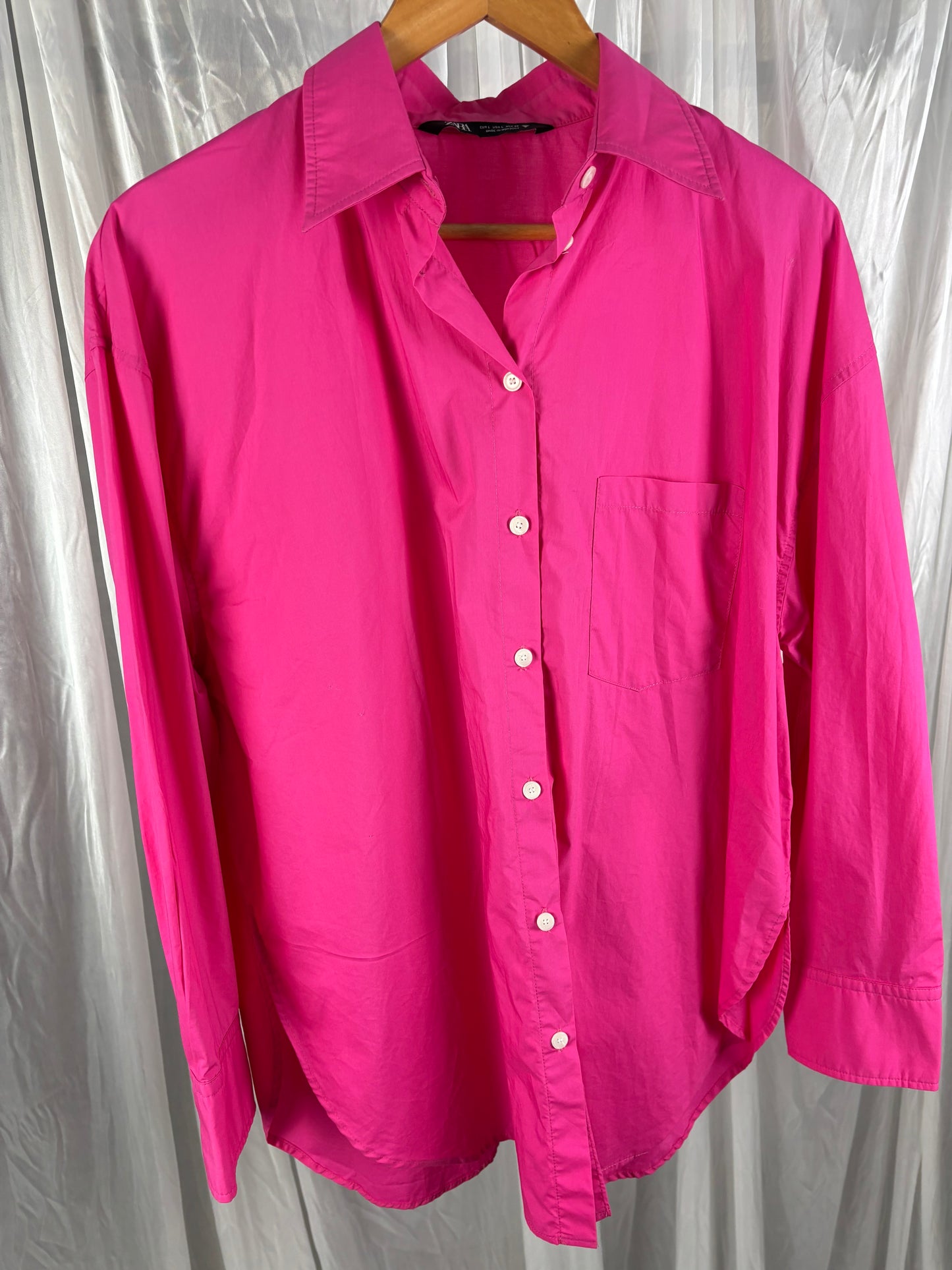 Zara Pink Shirt - L