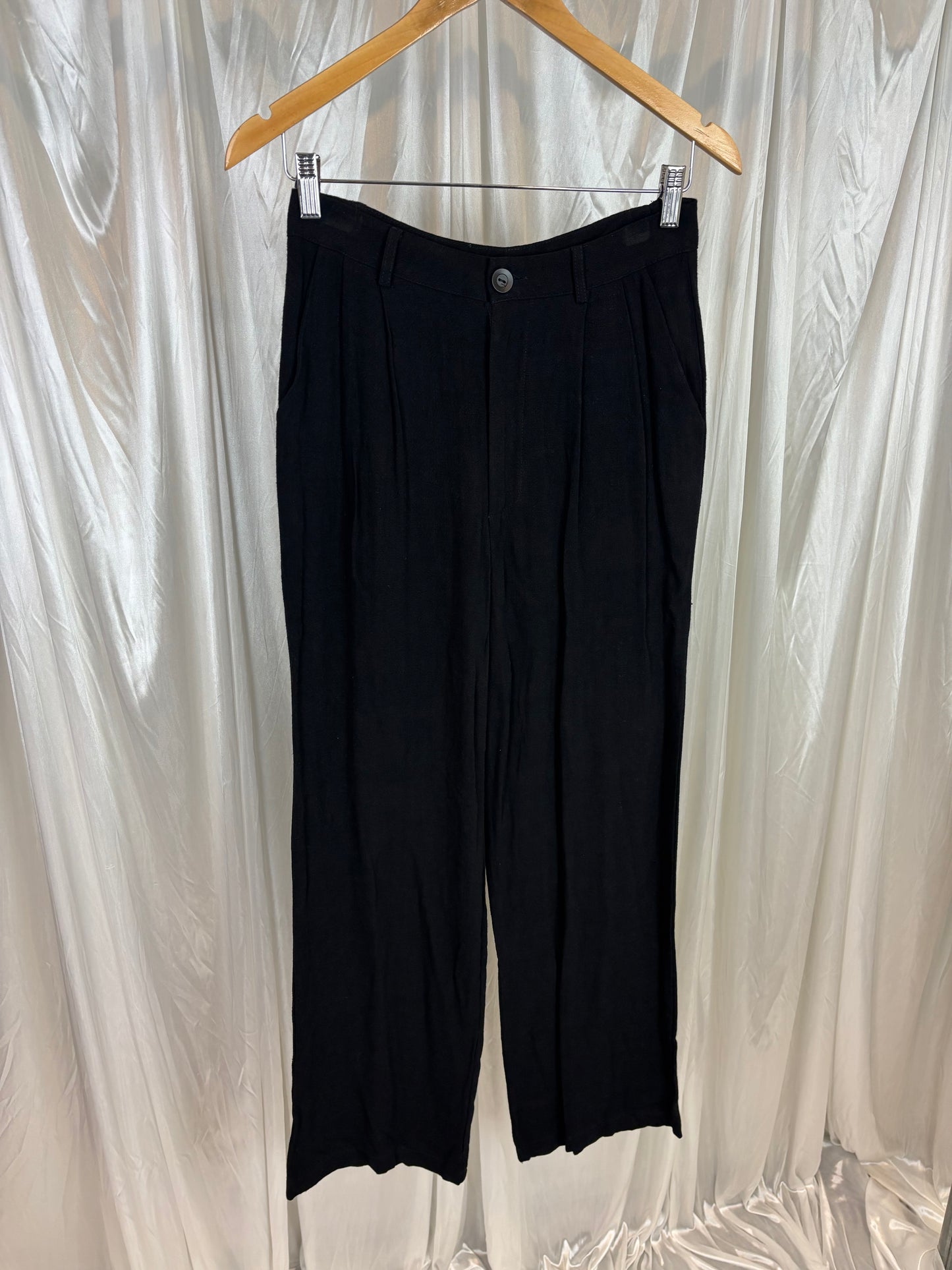 Princess Polly Linen Blend Pants - 8