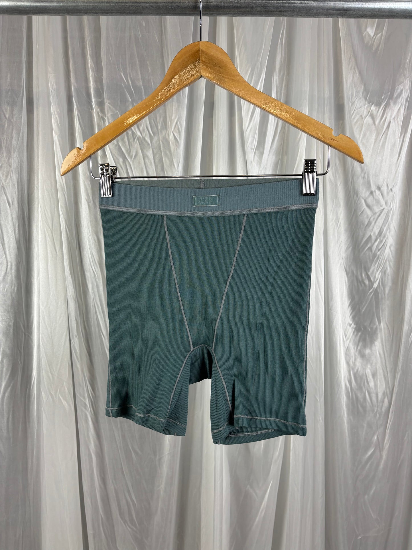 Skims Blue Boxer Shorts - S