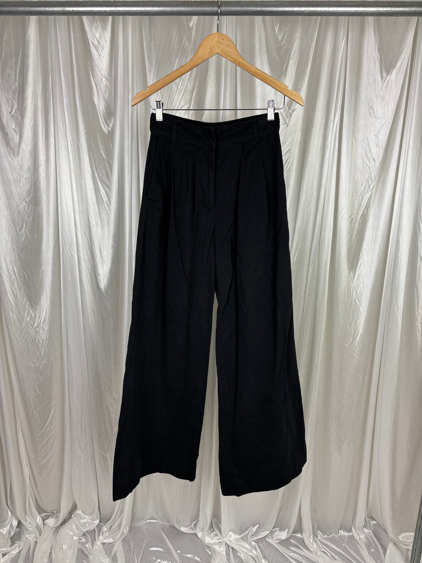 Glassons Black Wide Leg Pants - 8