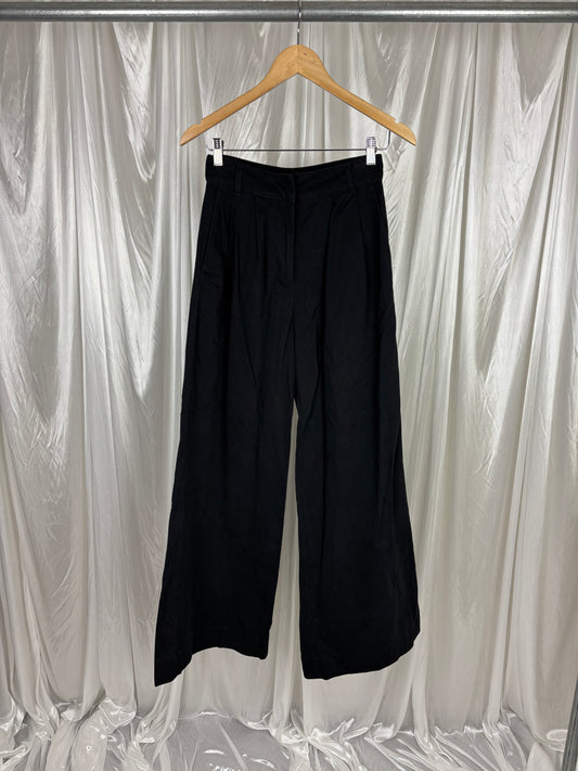 Glassons Black Wide Leg Pants - 8