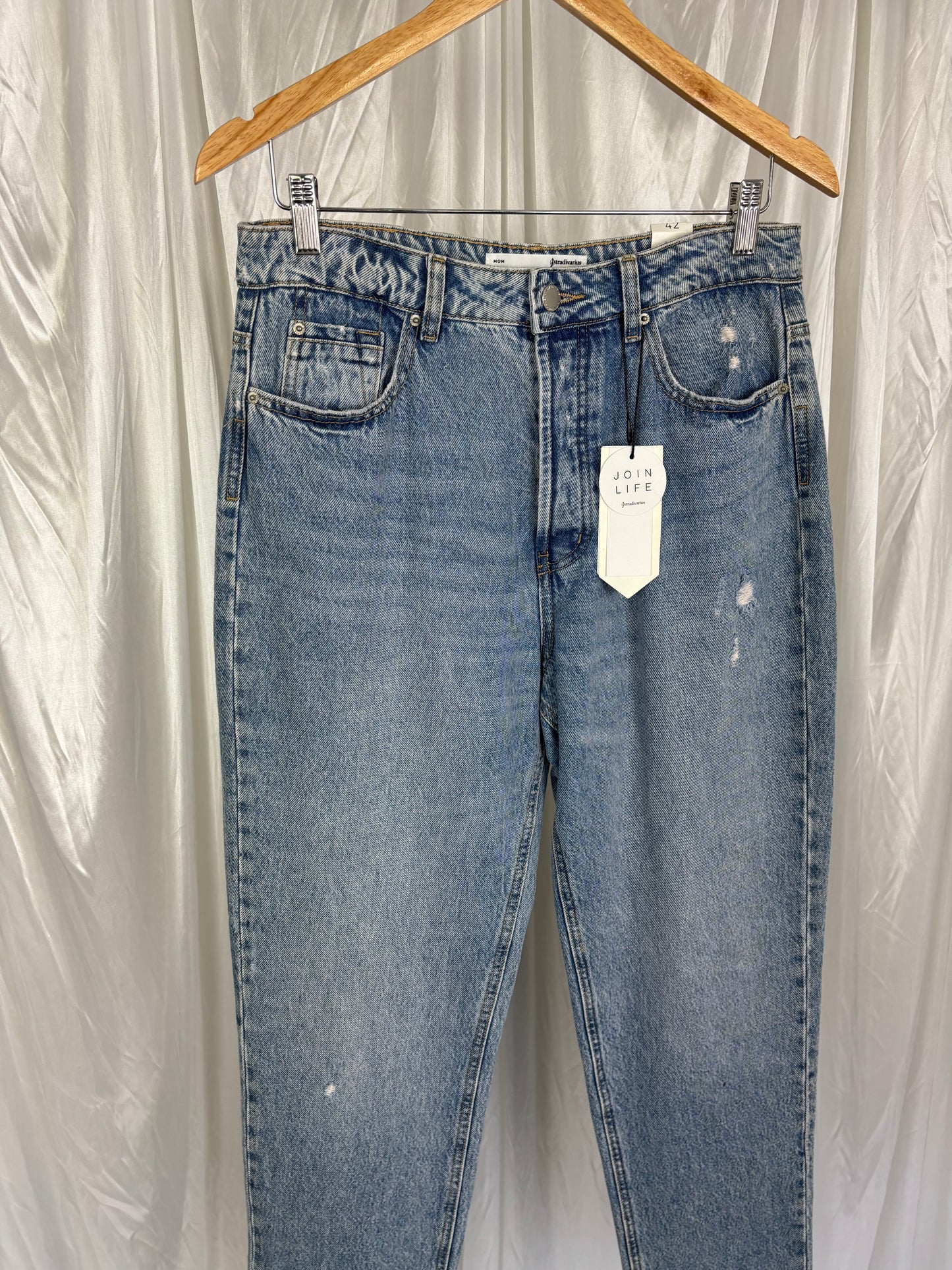 Stradivarius Blue Denim Jeans - 14