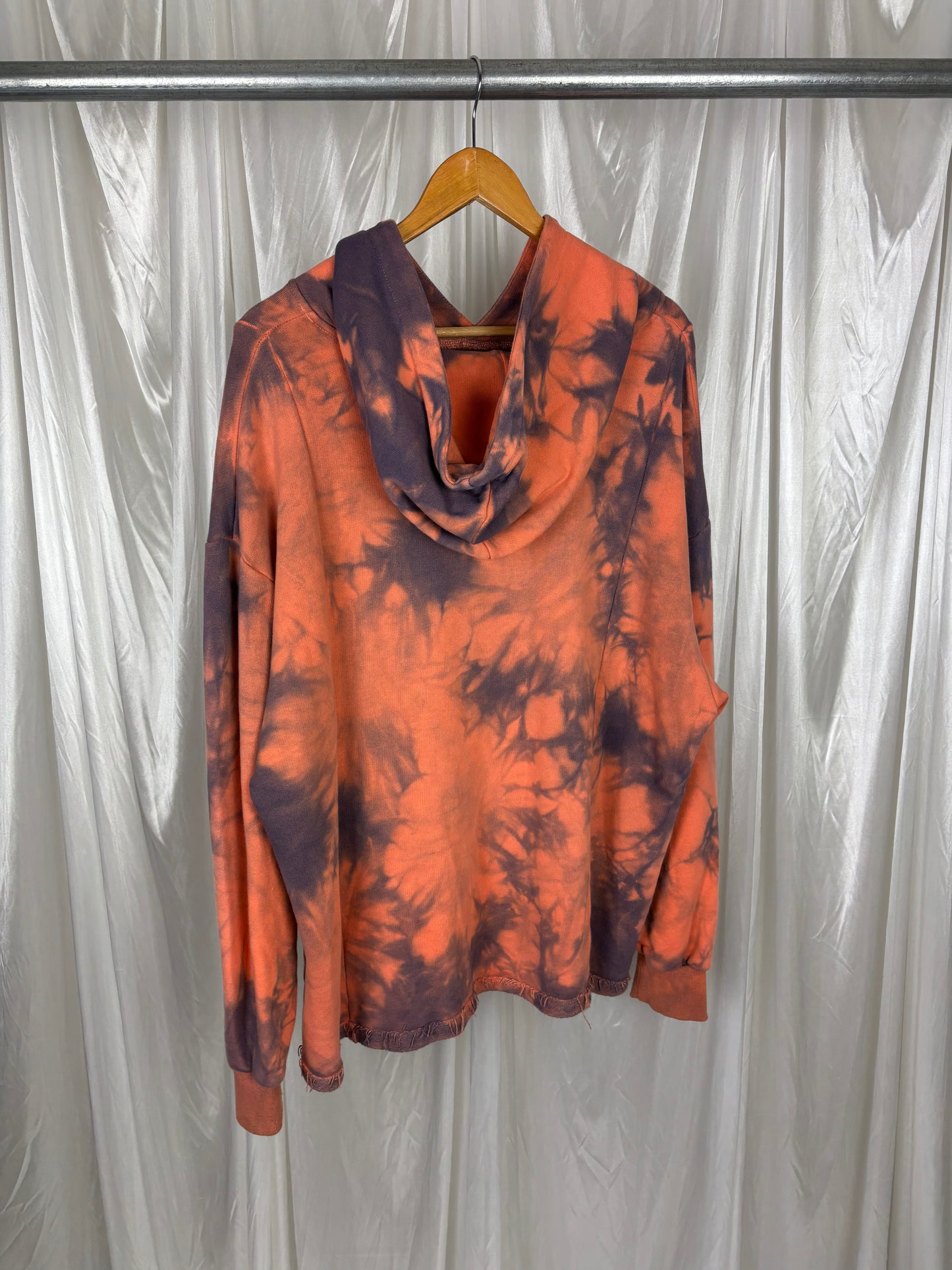 I Am Gia Patterned Hoodie - S