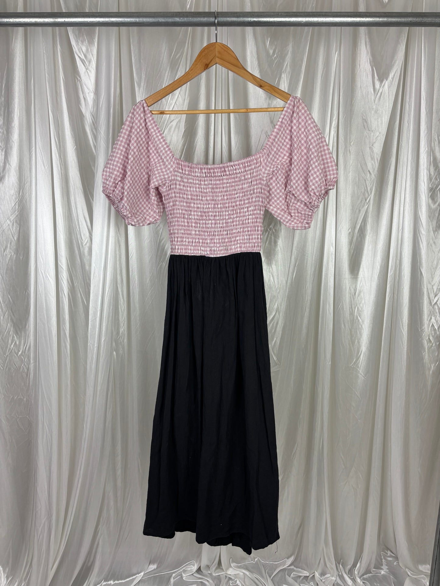 Ruby Gingham Maxi Dress - 8