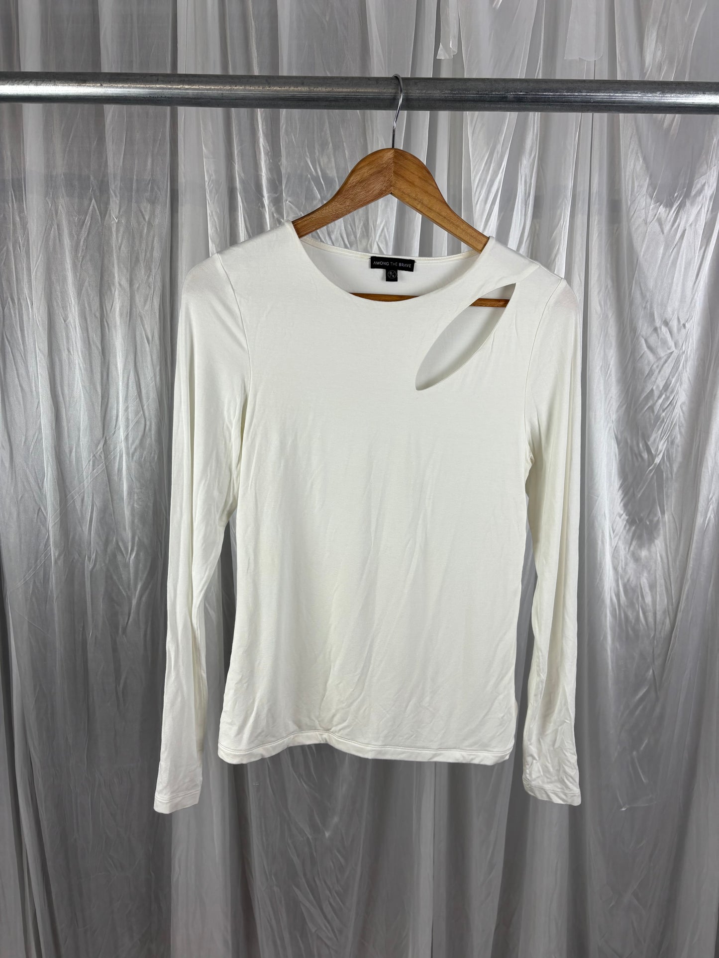 Among The Brave White Top - 8