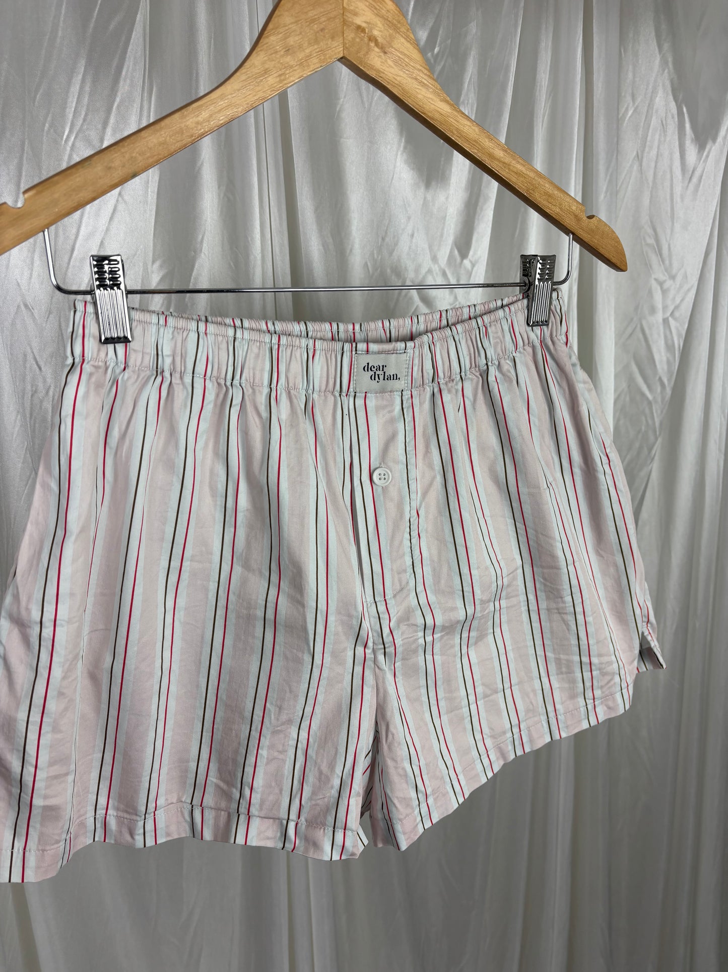 Dear Dylan Striped Boxer Shorts - S