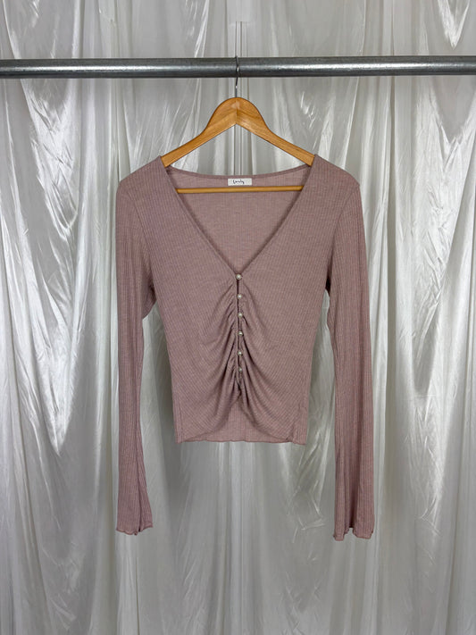 Lonely Pink Long Sleeve Top - 10