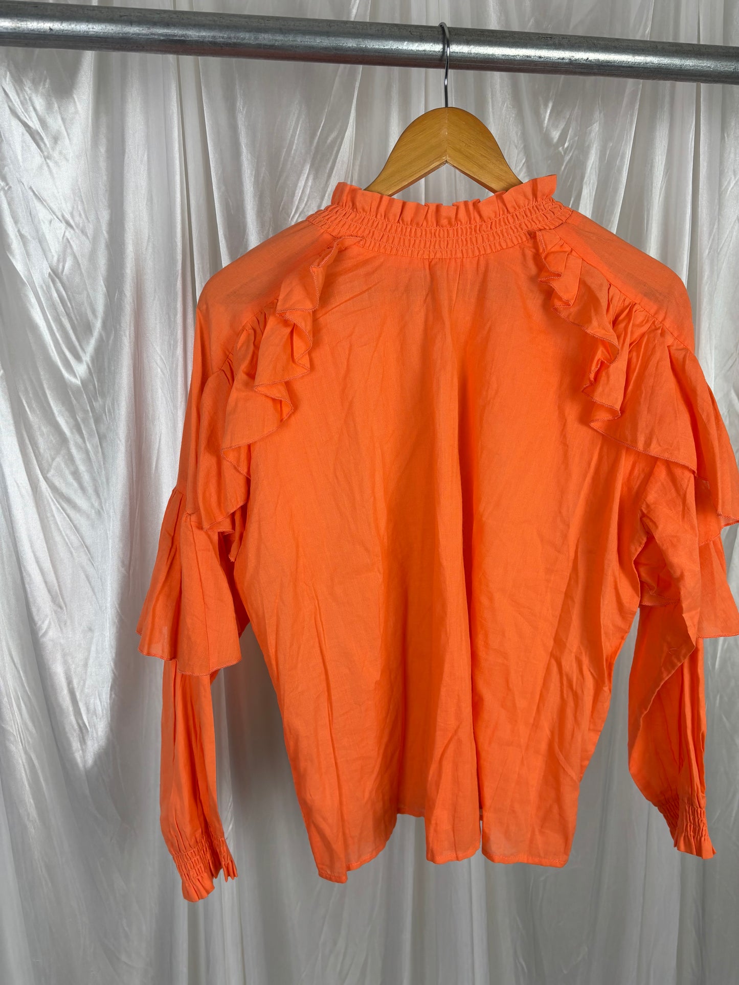 Fate + Becker Orange Blouse - 12