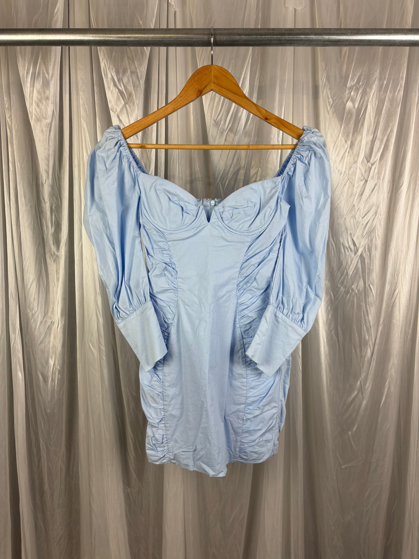 Oh Polly Blue Mini Dress - 6