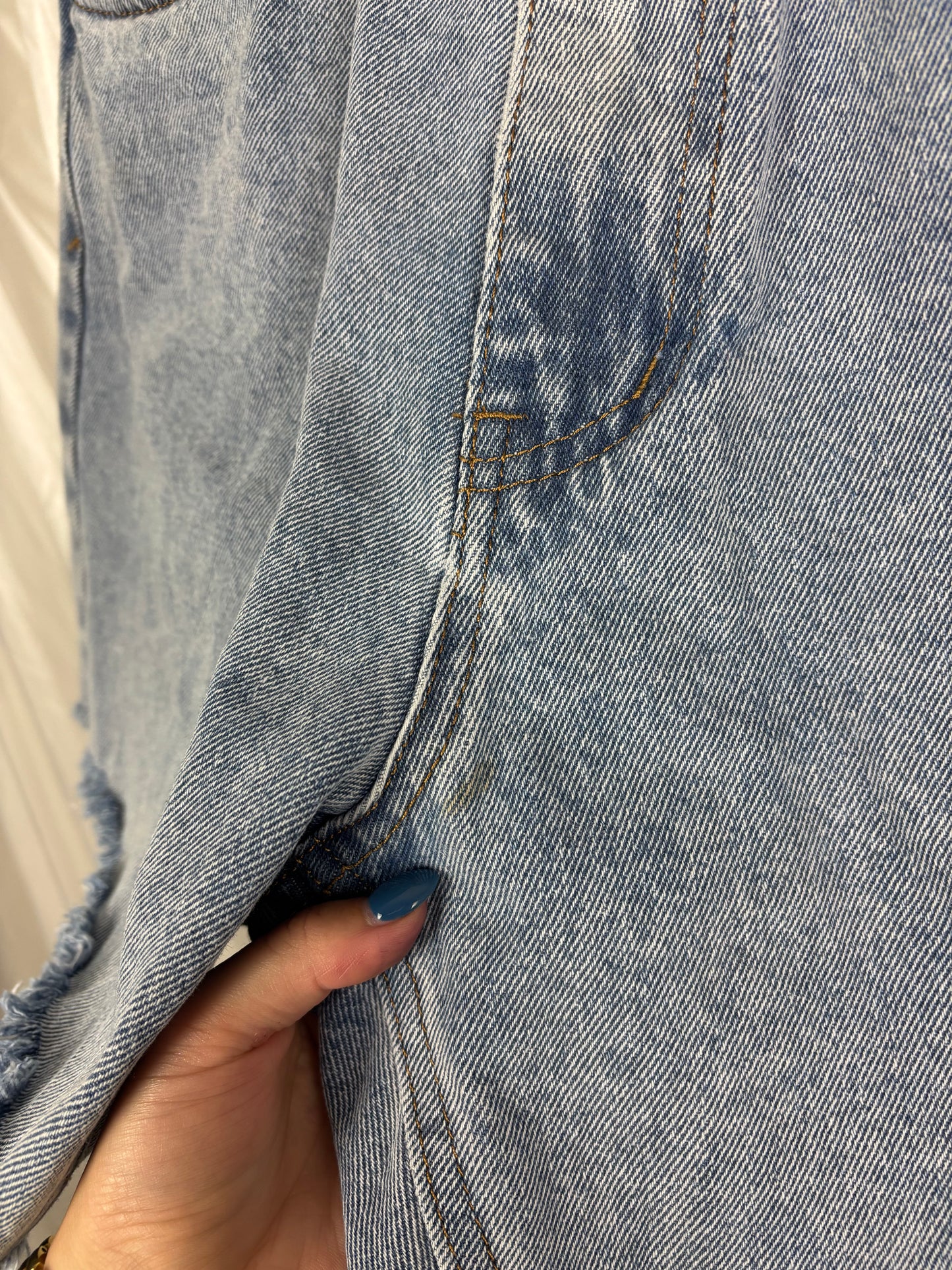 Dissh Blue Denim Shorts - 8