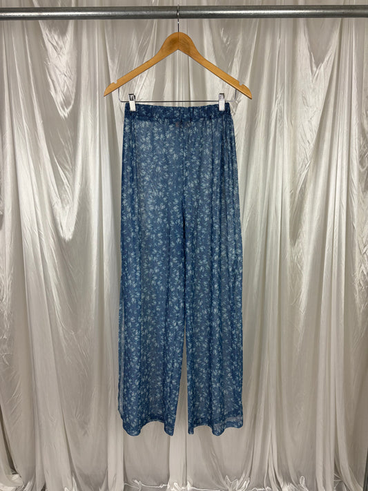 Verge Girl Blue Sheer Pants -  8