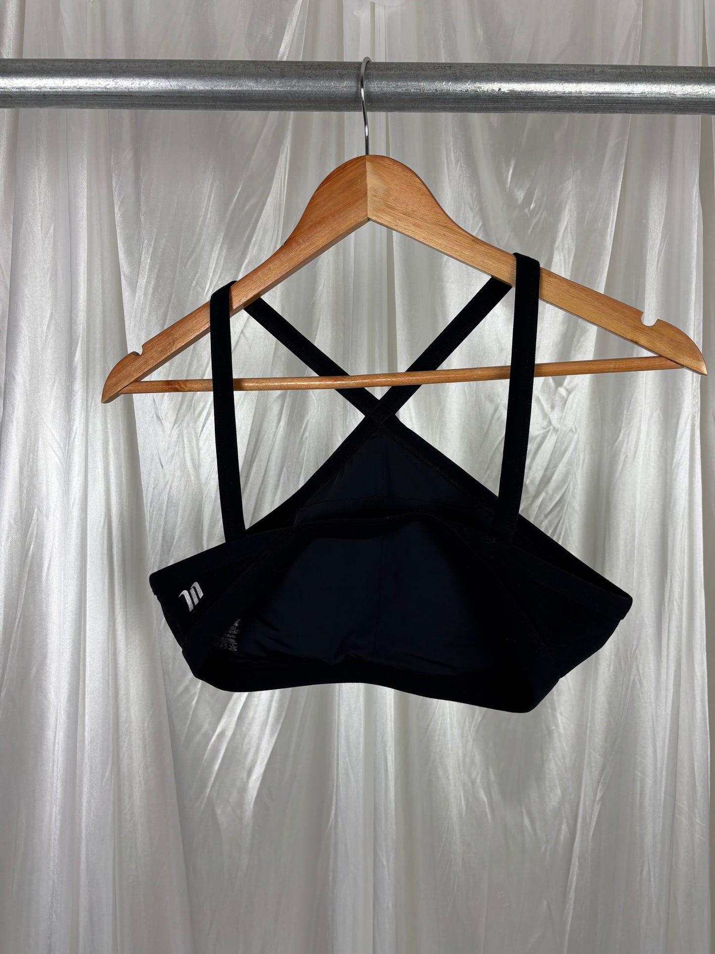 Muscle Nation Black Sports Bra - M