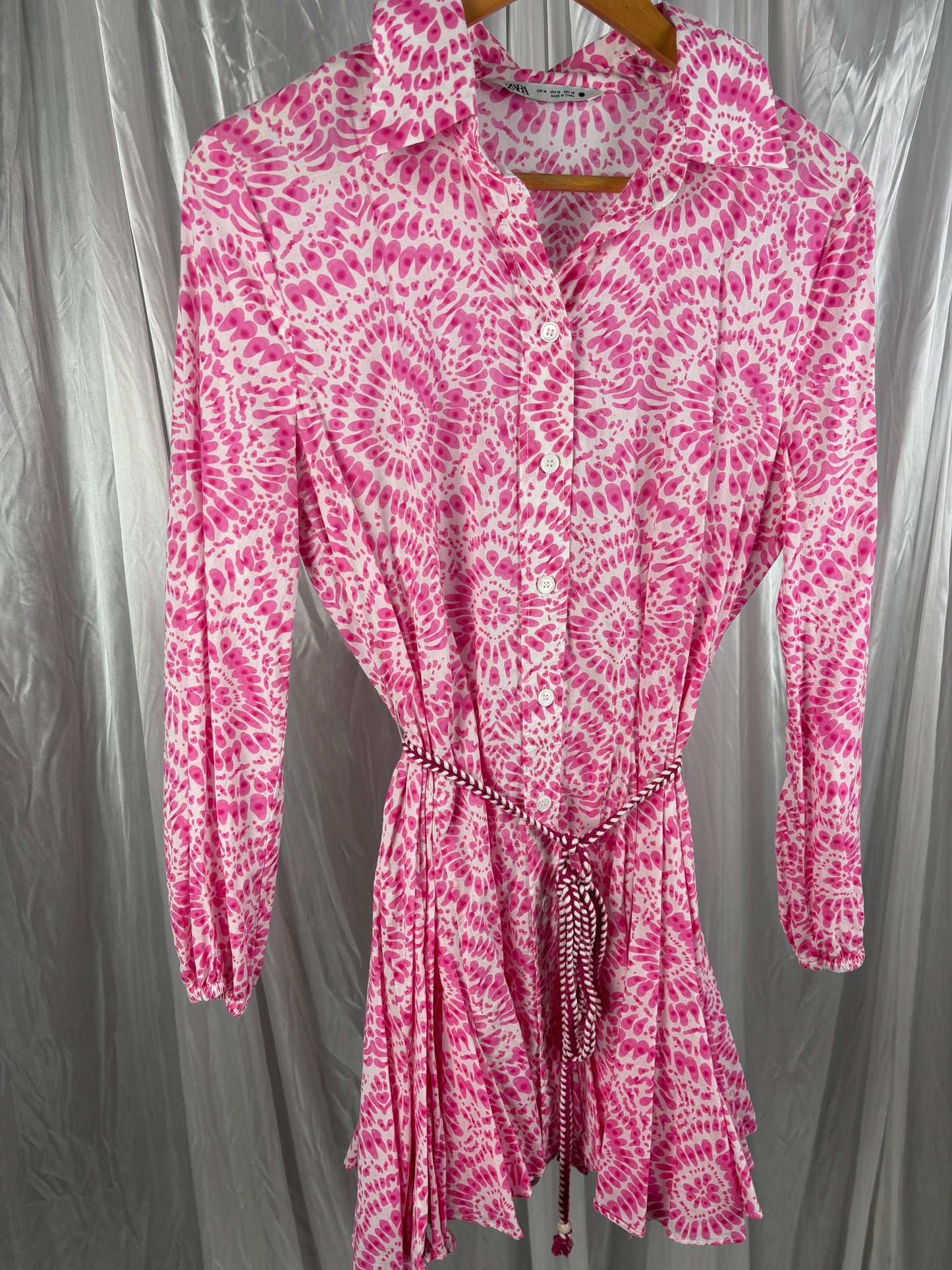 Zara Patterned Dress - M