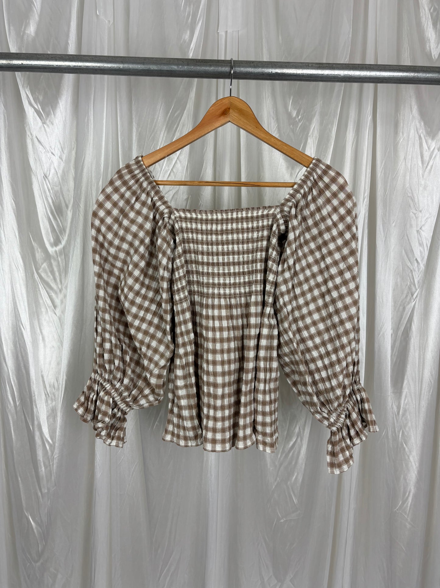 Seed Gingham Top - 6