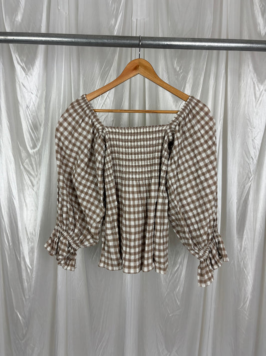 Seed Gingham Top - 6
