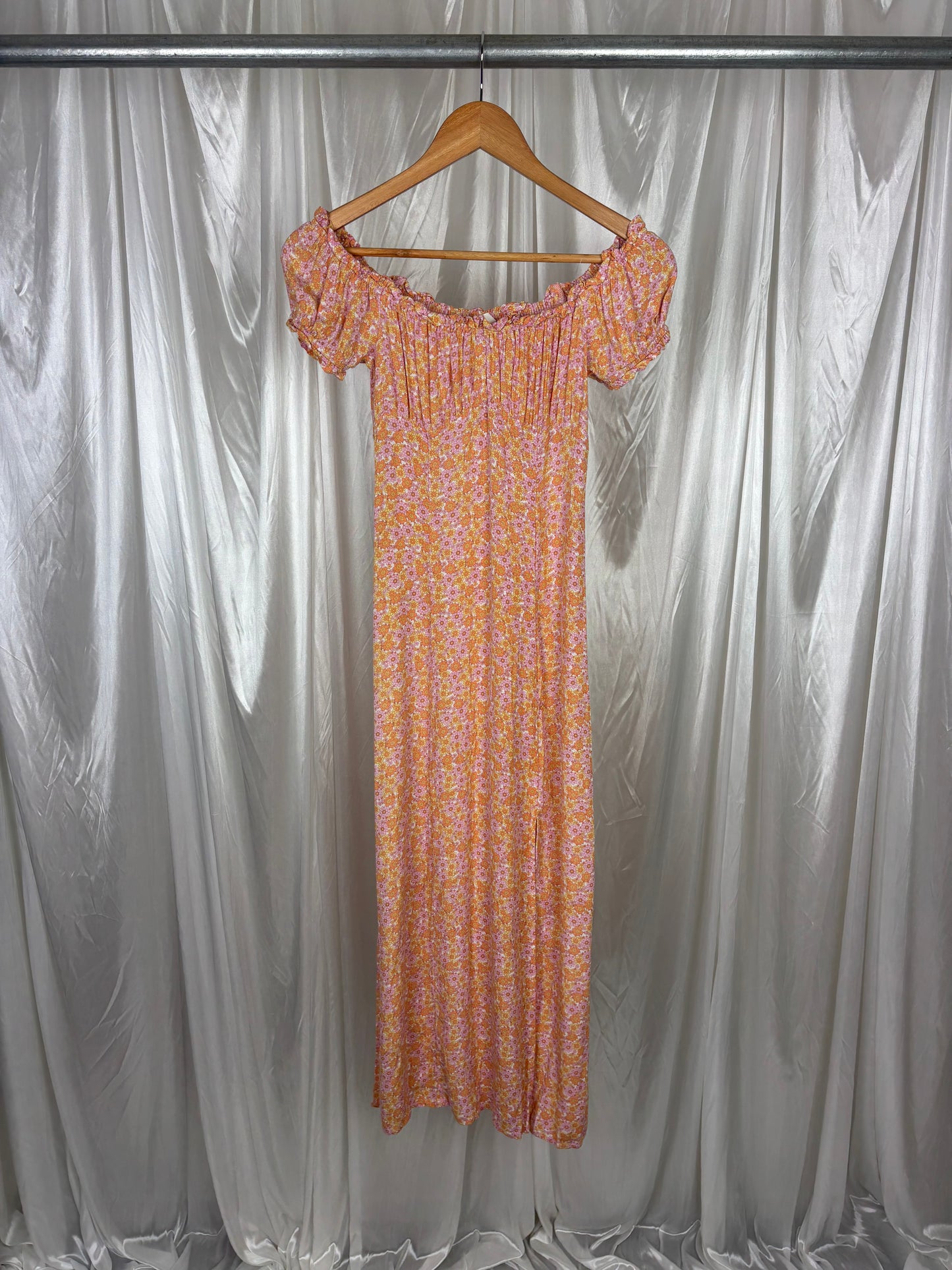 H&M Floral Midi Dress - XS
