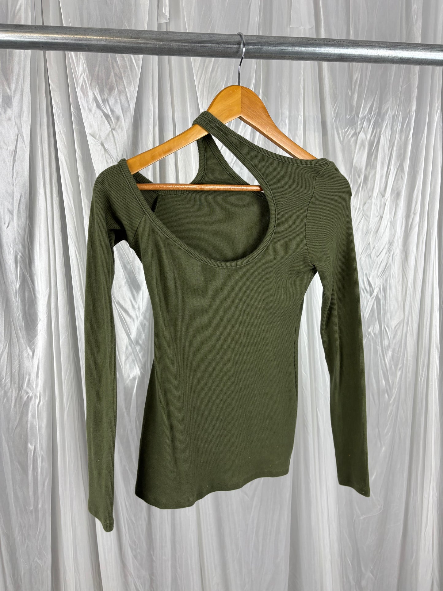 Caitlin Crisp Long Sleeve Top - 8