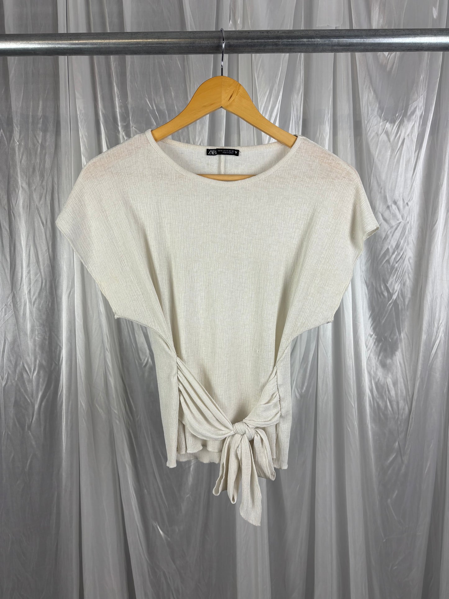 Zara Wrap Front Top - M