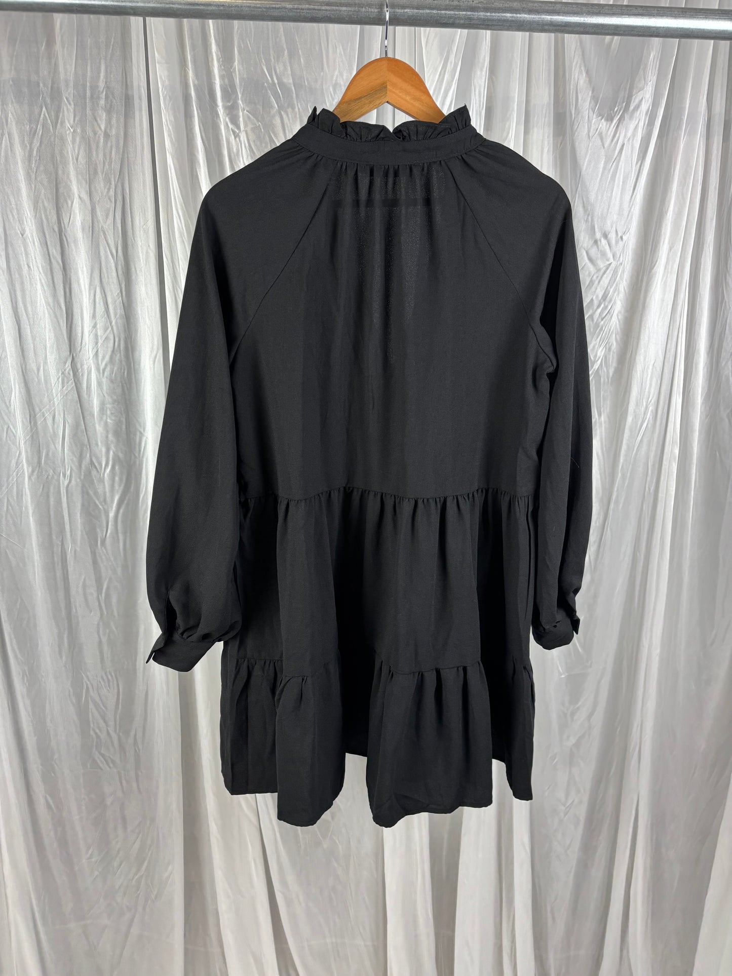 In The Style Black Mini Dress - 10