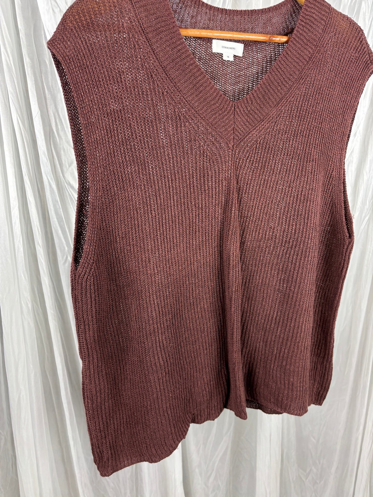 Commoners Knit Vest - 10