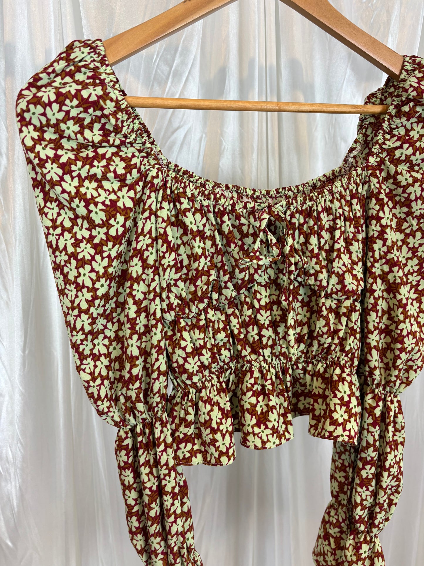 Glamorous Floral Crop Top - 6