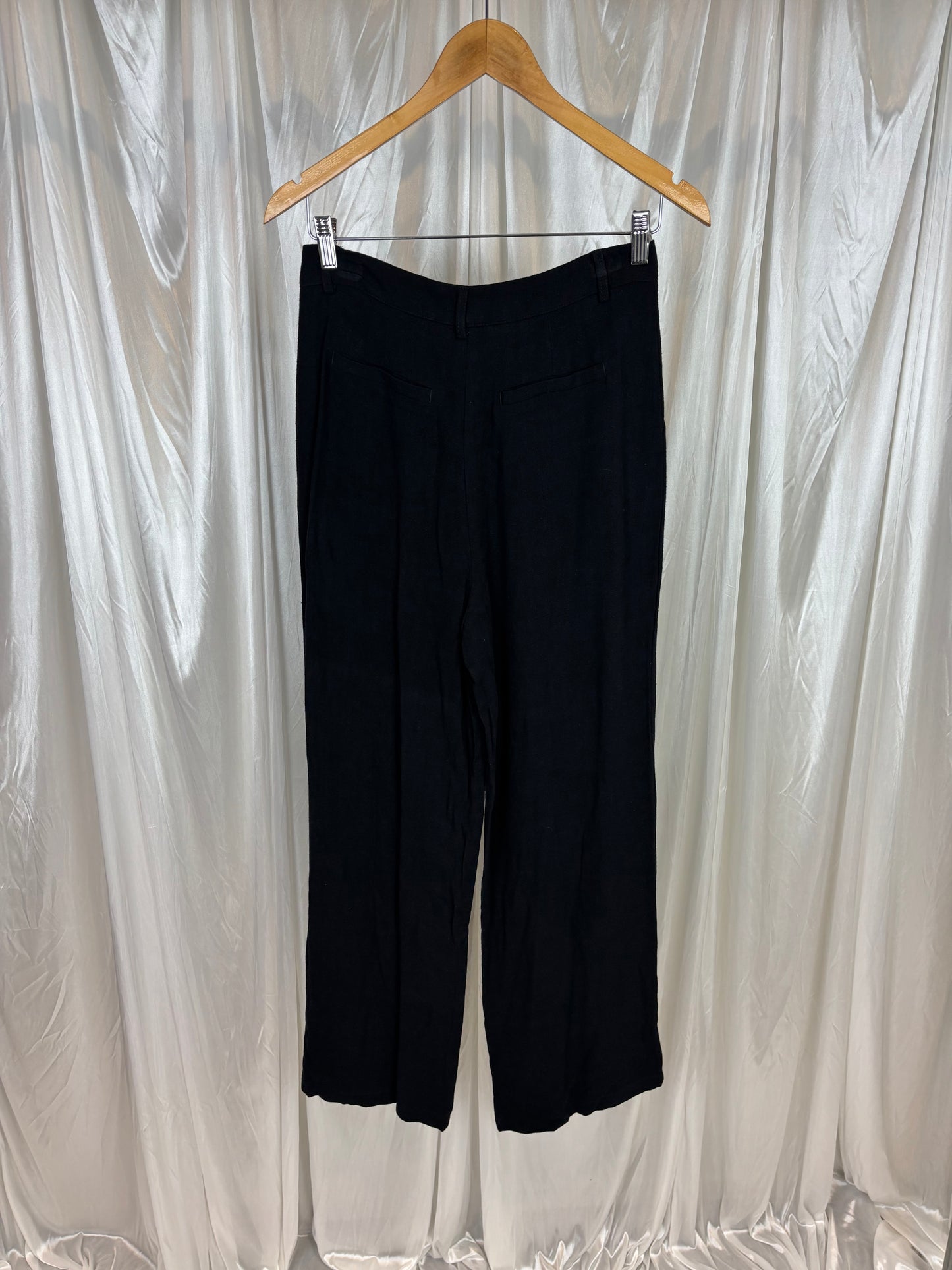 Princess Polly Linen Blend Pants - 8