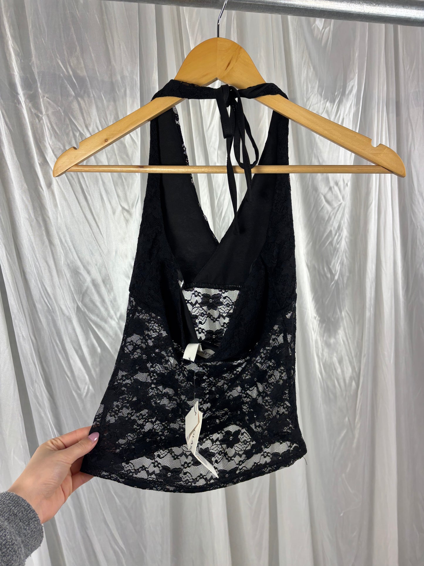 Glassons Lace Halter Top - XS