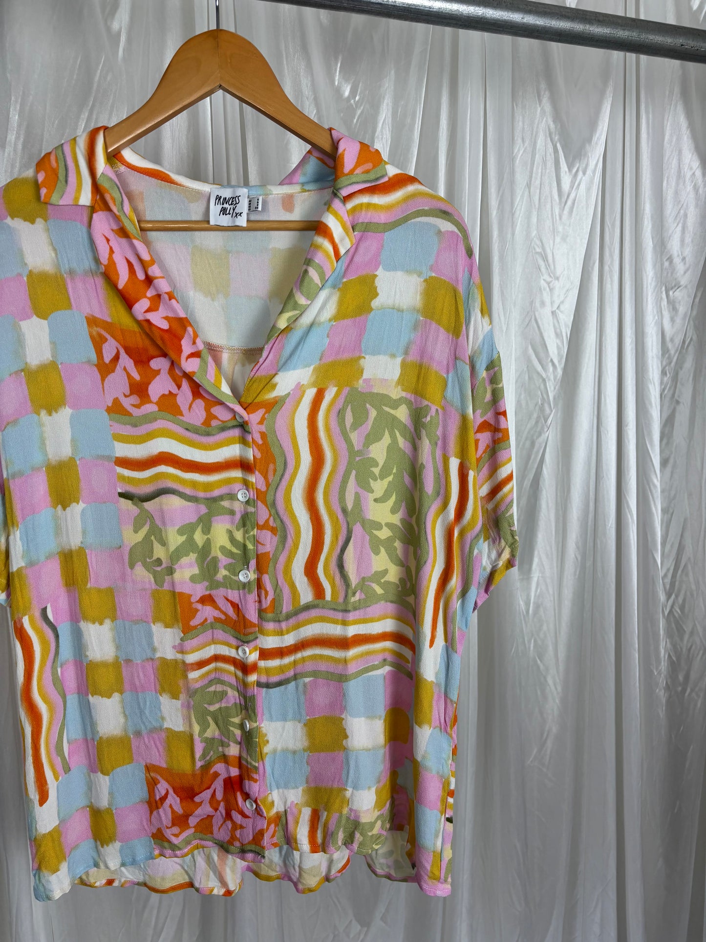 Princess Polly Patterned Shirt - 6