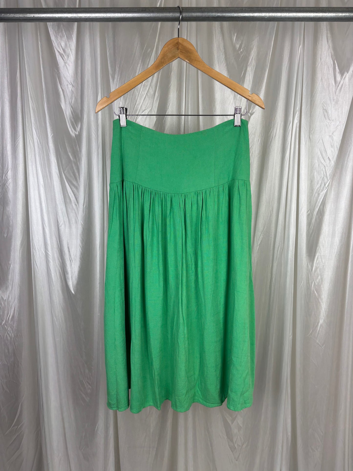 Princess Polly Green Mini Skirt - 10