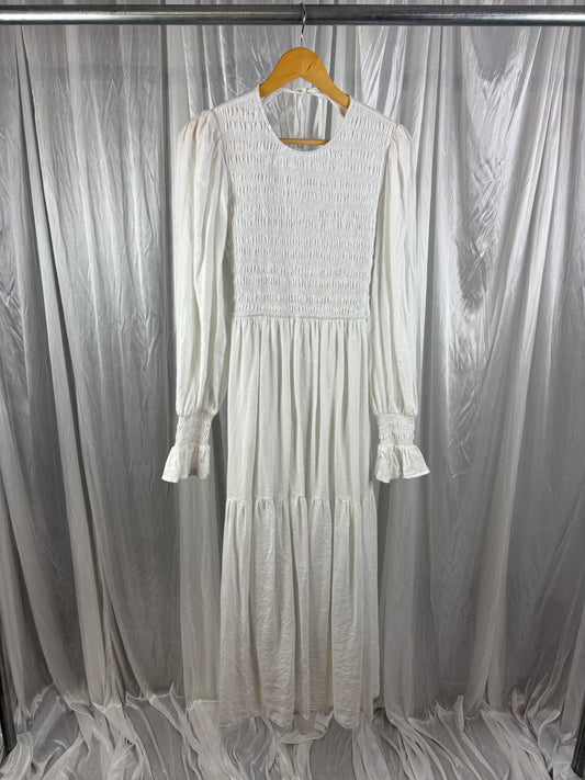 Dissh White Maxi Dress - 12