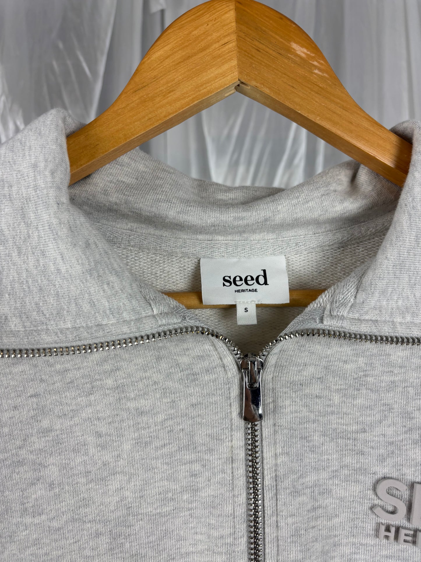Seed 1/4 Zip Jumper - S