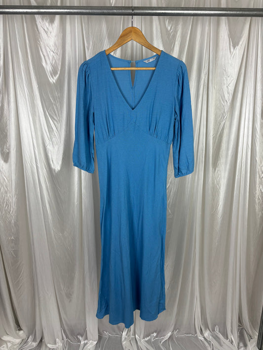 Spirit Blue Midi Dress - 10