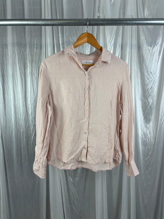 Assembly Label Linen Top - 6