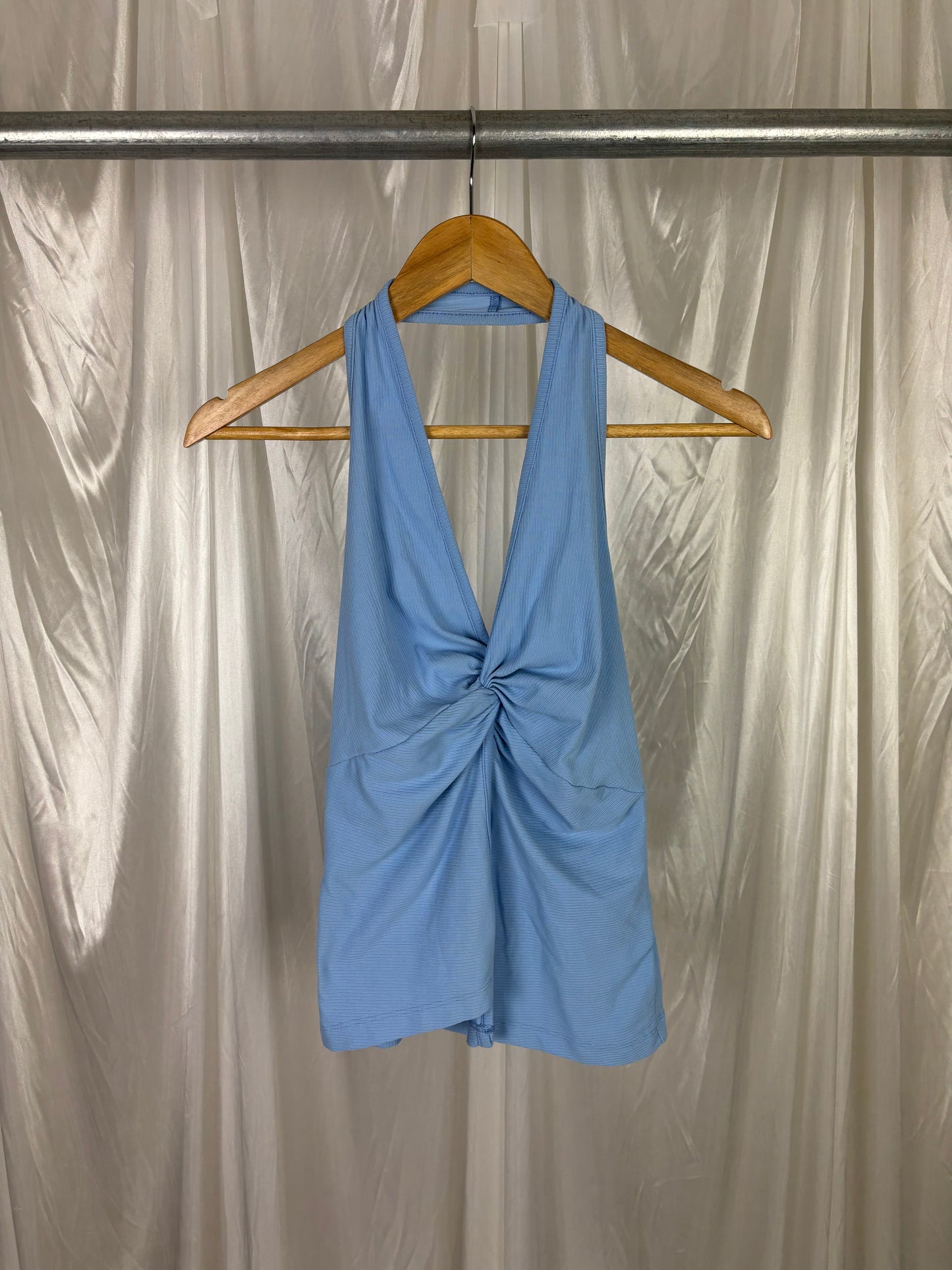 Kookai Blue Halter Neck Top - 6