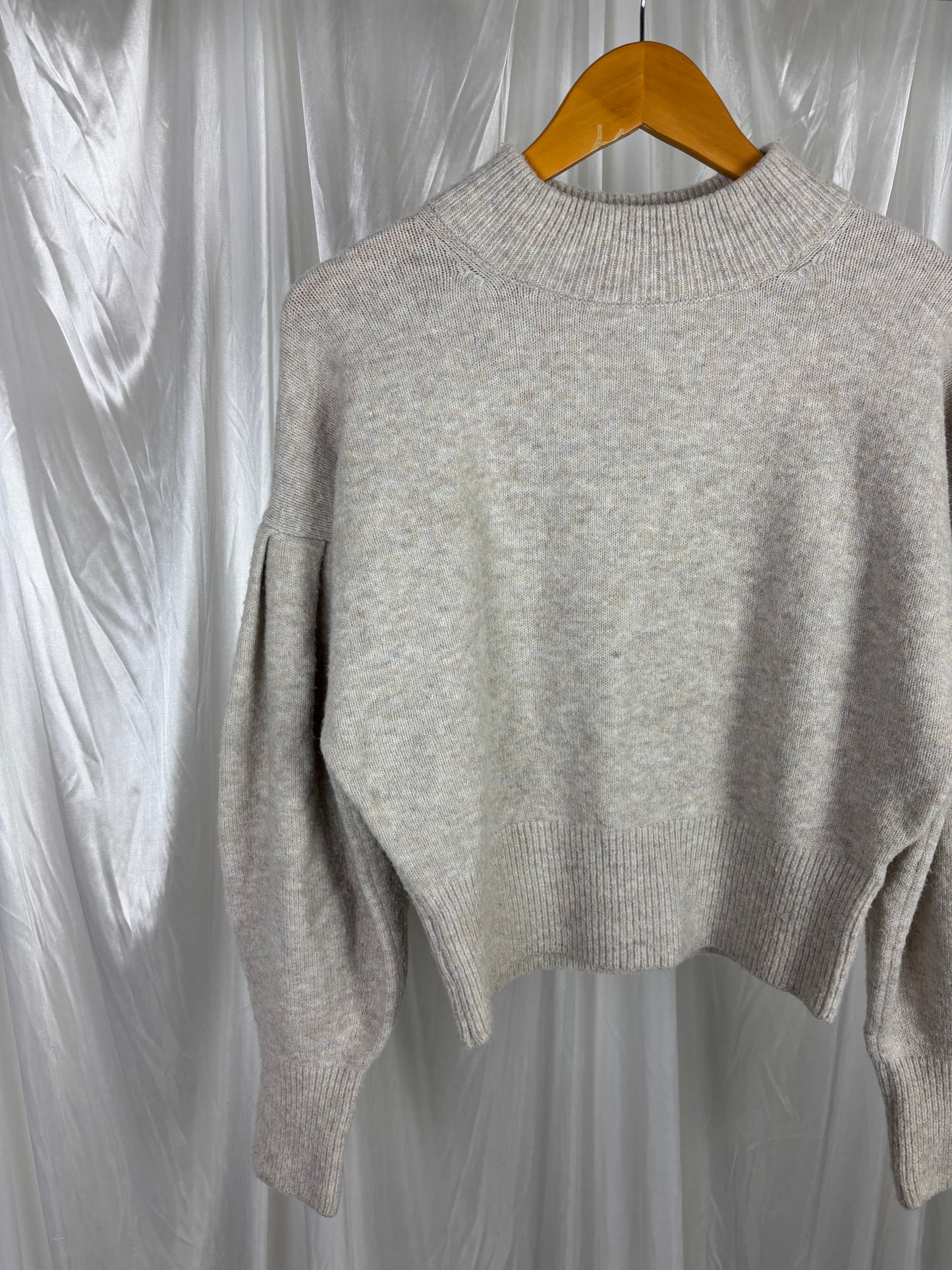 H&M Beige Knit Jumper - XS