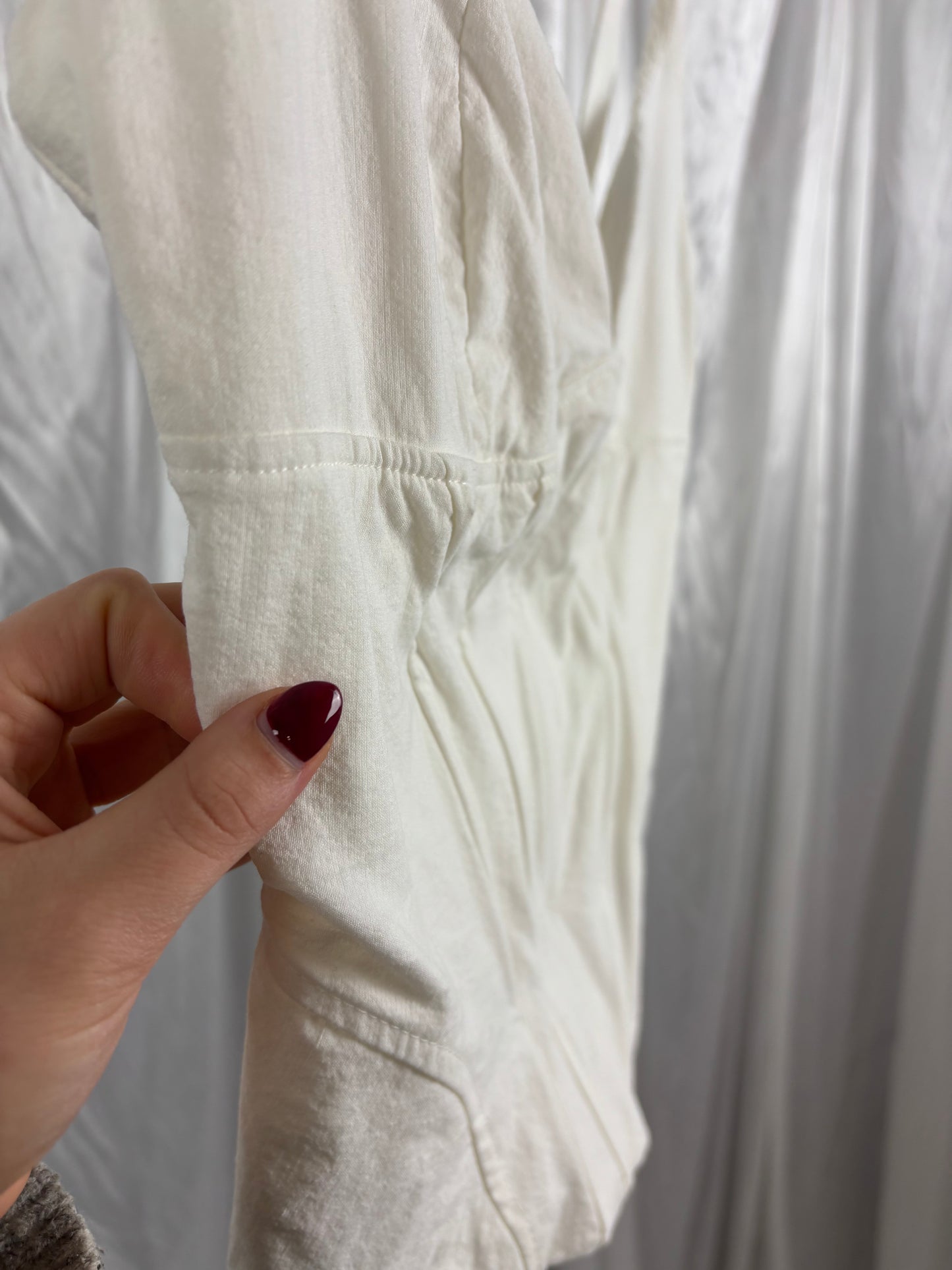 Zara White Corset Top - M