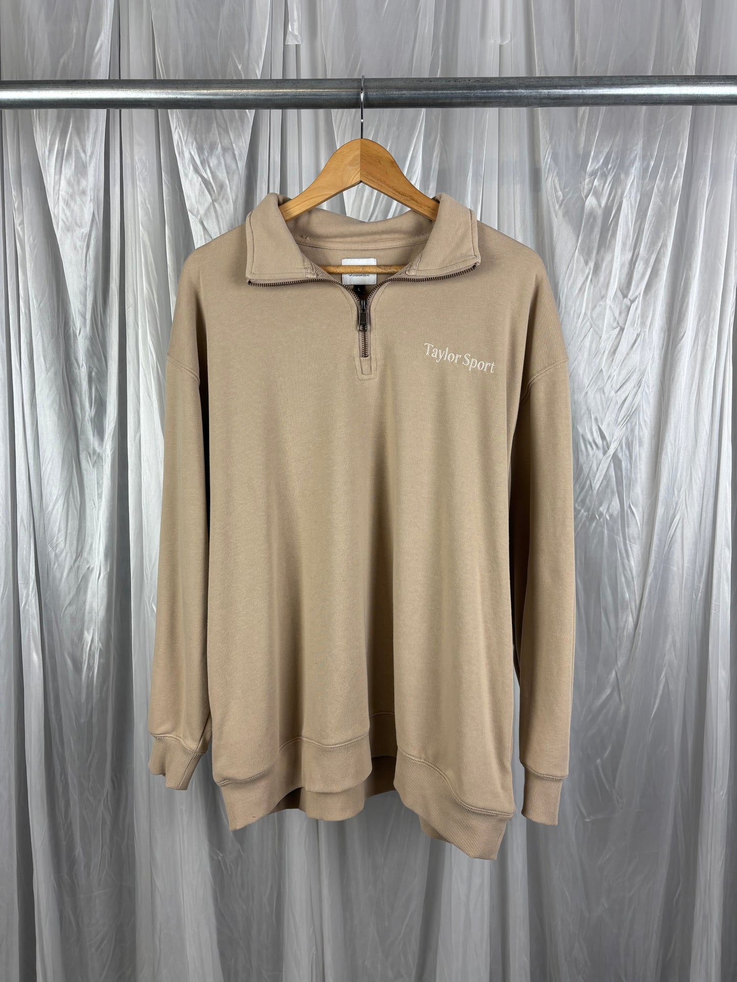 Taylor Sport 1/4 Zip jumper - L