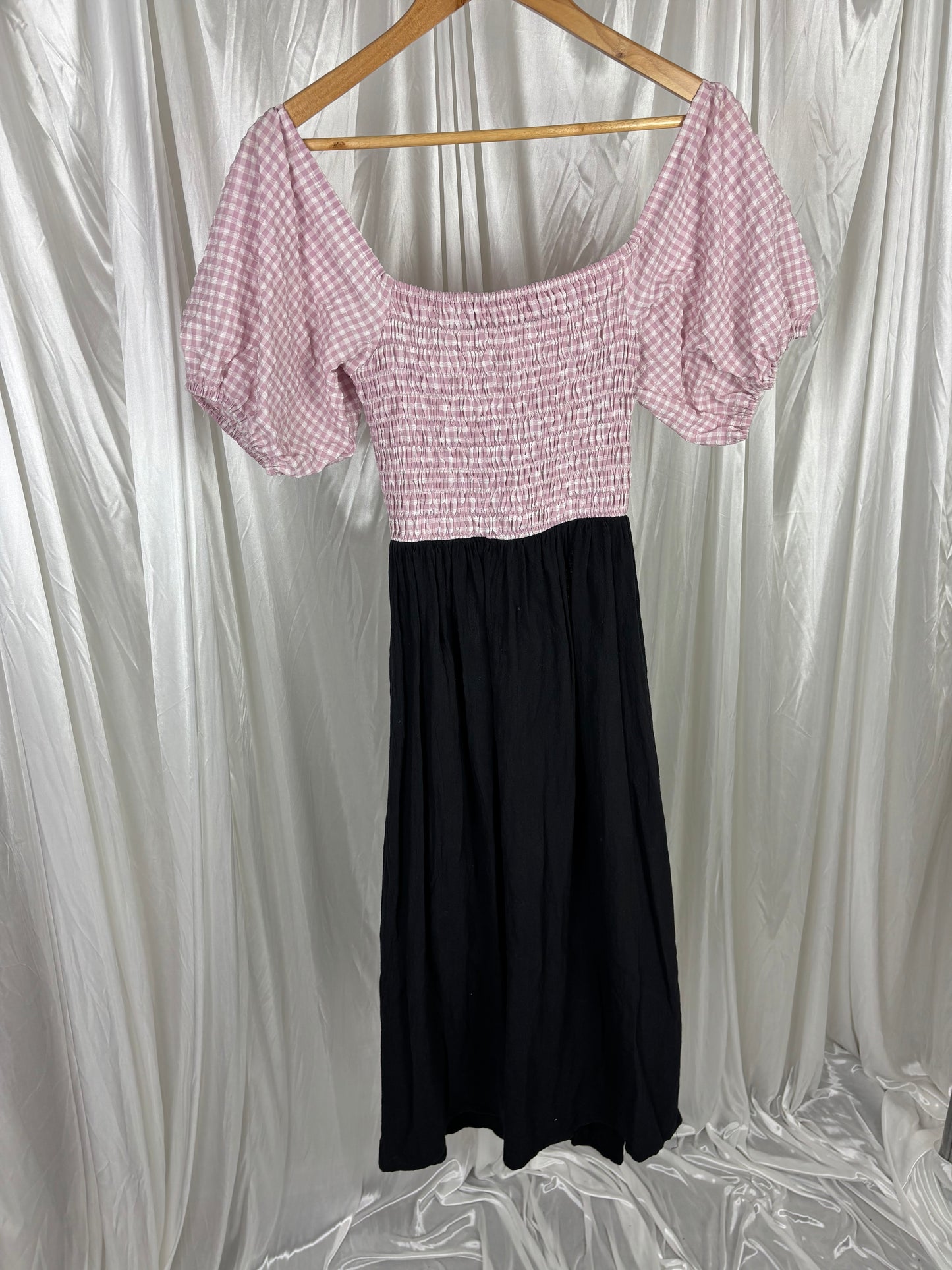 Ruby Gingham Maxi Dress - 8