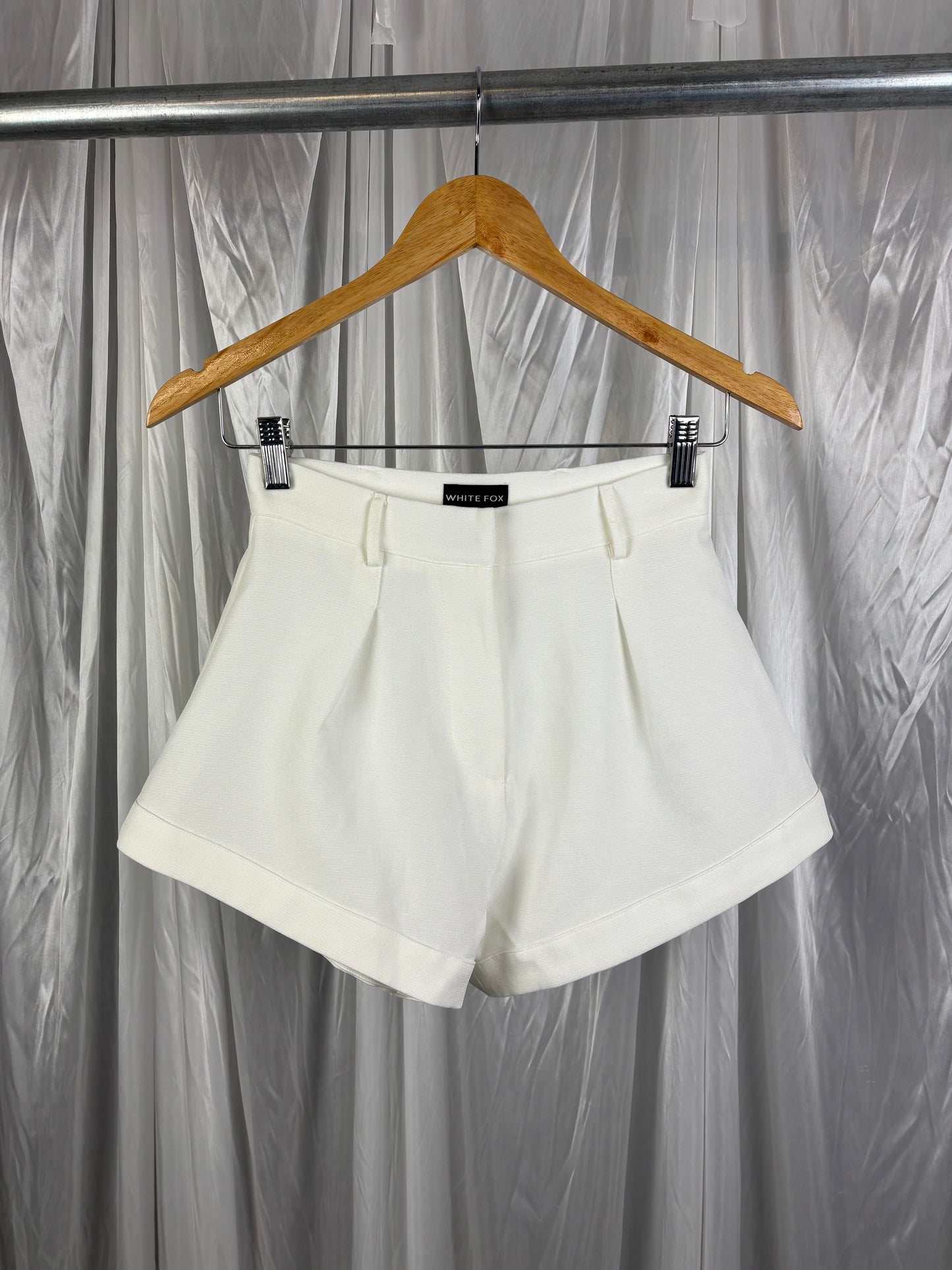 White Fox White Shorts - XS